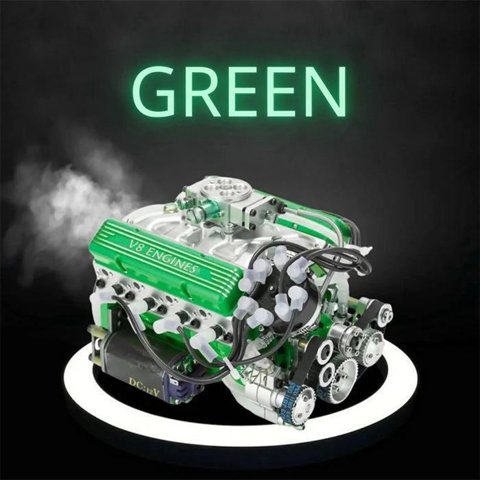 🎁 Warehouse Clearance🏆 10,000 Sold This Week✨ - Gasoline OHV V8 Small-block Engine Model Kits
