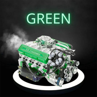 🎁 Warehouse Clearance🏆 10,000 Sold This Week✨ - Gasoline OHV V8 Small-block Engine Model Kits