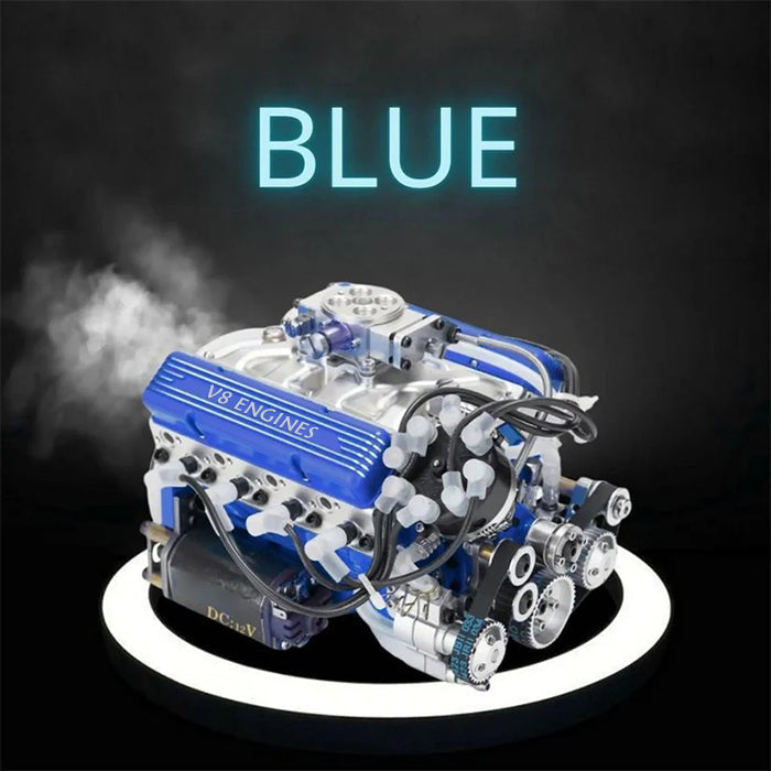 🎁 Warehouse Clearance🏆 10,000 Sold This Week✨ - Gasoline OHV V8 Small-block Engine Model Kits
